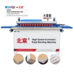 DW702 High-Speed Automatic Edge Banding Woodworking Machine Double-Sided Trimming Micro Veneer Splicing Plywood Production CE
