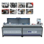 Industrial 45 Degree Bevel and Straight Edge Banding Machine with Pre-Milling. Gluing. Trimming and Polishing