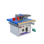 Mini Edge Bander Manual Control Tabletop Edge Banding Machine 0-6m/min Speed for Small Workshop Home Use
