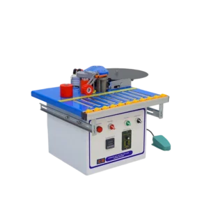 Mini Edge Bander Manual Control Tabletop Edge Banding Machine 0-6m/min Speed for Small Workshop Home Use