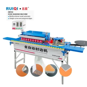 DW102 Straight End Cutting Cheap Price Automatic Pvc Film Wood for Kitchen Cabinet Wardrobe Edge Banding Machine Parts