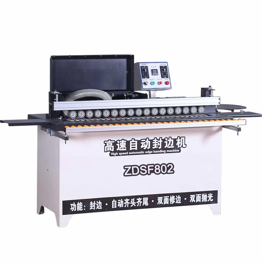 New Design ZDS802 Automatic Electric 45 Degree Portable Small Edge Bander Pvc Wood Edge Banding Machine