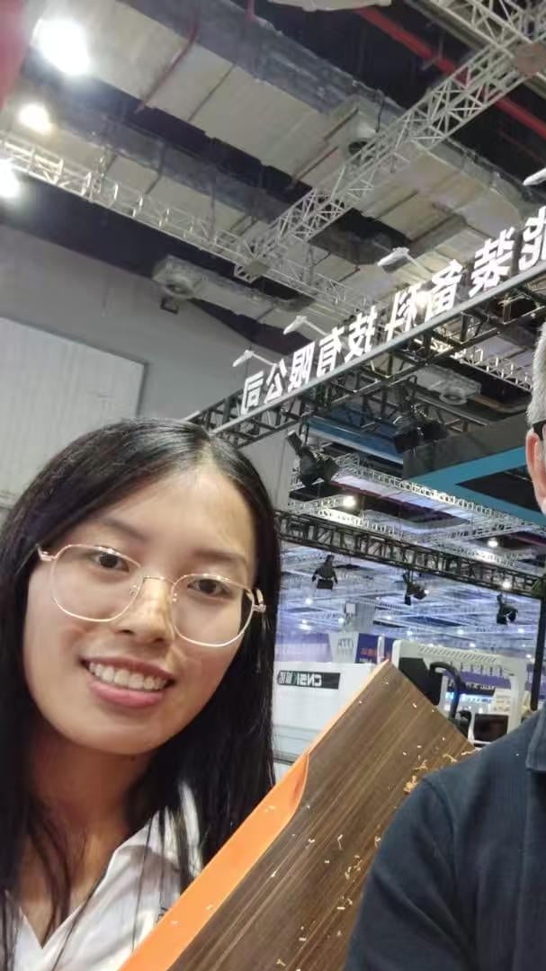 Ruiqi machinery display at trade fair