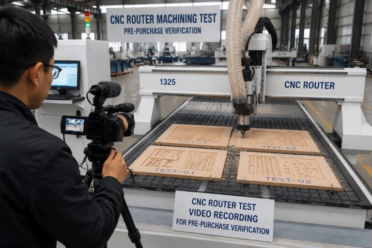 What to Request in a CNC Router Test Video From Chinese Manufacturers