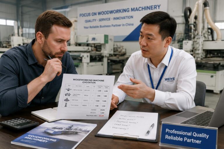 How to Negotiate Better Prices With Chinese Woodworking Machine Suppliers in 2026